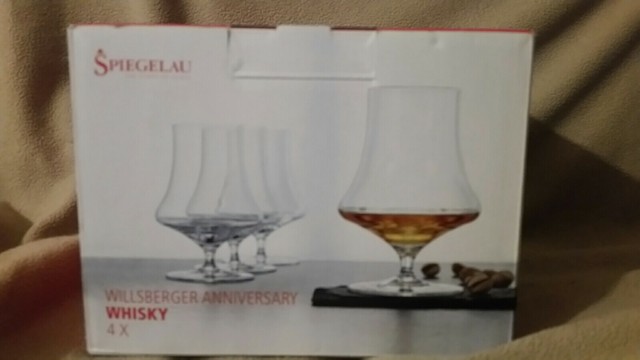 Spiegelau Willsberger Whiskey Glass Clear Set of 4 11.5 oz