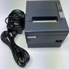 Epson Tm-T88Iv M129H Thermal Pos Receipt Printer Usb Port only w/ Power Adapter