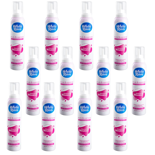 White Rain Volumen Mousse 5 Unzen - 12er Pack