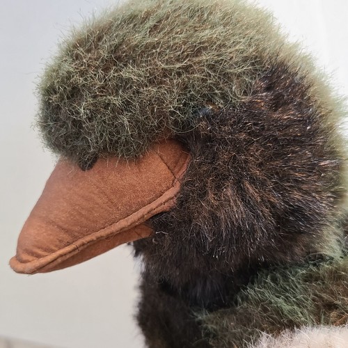 Vintage 24K Polar Puff Duck Plush Mallard Realistic Elissa 1992 - Picture 2 of 12