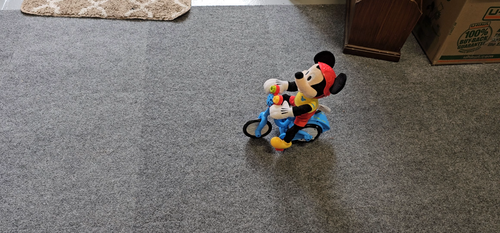 Disney Junior Mickey Mouse Club House Boppin' Bikin' Riding Bike Sound & Motion - Video 1 of 1