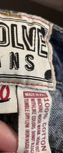 Revolve Jeans Mens Size 38x30 (Actual 38x29) Faded Blue Denim Jeans - Picture 5 of 5