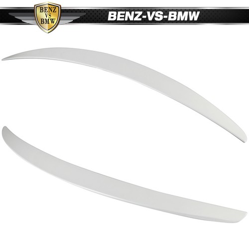 Fits 14-20 W222 S-Class OE Rear Trunk Spoiler - Painted 799 Diamond White Pearl - Picture 5 of 5