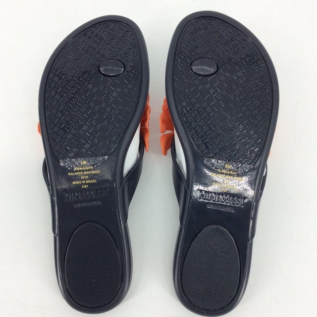 nine west macinee jelly sandals