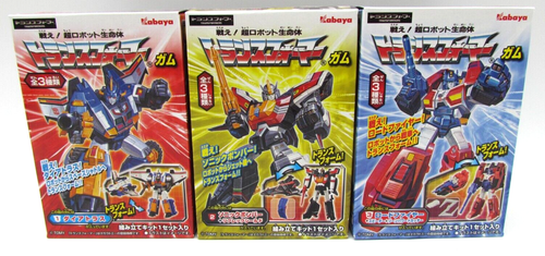 Transformers Gum No.6 Daiatras Sonic Road Complete Set of 3 Kabaya JAPAN - Picture 1 of 9