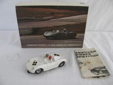 Vintage Strombecker 1/32 Porsche RS61 Competition Slot Car Kit 9441-595 Read