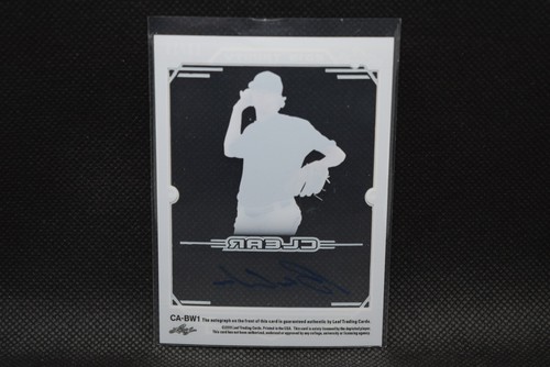 Blake Walston #CA-BW1 - 2019 Leaf Trinity - Clear Autographs - Green - 10/25 - Picture 2 of 2