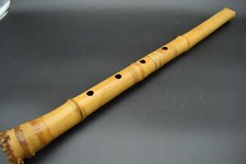 Japanese antique Vintage Shakuhachi Flute Instrument length 60.0cm A914-4