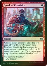 1 x Spark of Creativity - Foil - Kaladesh - LP - Magic The Gathering - MTG