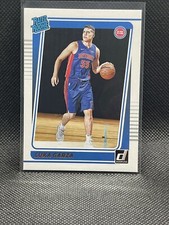 2021-22 Panini Donruss Luka Garza Rated Rookie RC #214 Detroit Pistons