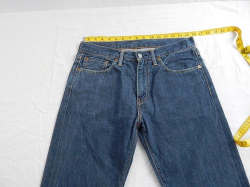 Levi 508 Tapered Jeans Slim Fit Blue Waist 31 Leg 32 W31 L32 Zip Fly (Q3738) - Picture 2 of 9