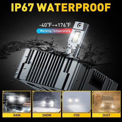 D5S/D5C/D5R HID Xenon LED Headlight Bulb For Chevrolet Silverado 2500 HD 2018 B - Picture 7 of 9