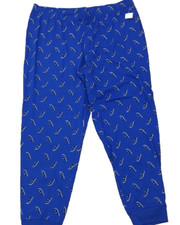 Family PJ's Kids Lightening Bolt Pajama Pants, Royal Blue , Size 6/7