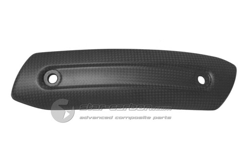 KIT PARACALORE COLLETTORE SCARICO FIBRA CARBONIO DUCATI SCRAMBLER - Picture 3 of 5