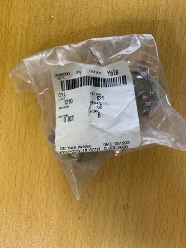 YALE 1210 626 GB 6 Schlage keyway core cylinder - Bild 2 von 2