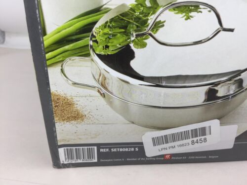 Demeyere Resto Set di Affumicatori da Piano Cottura in Acciaio Inox 4 Pezzi, Argento, 11,5" - Foto 5 di 5