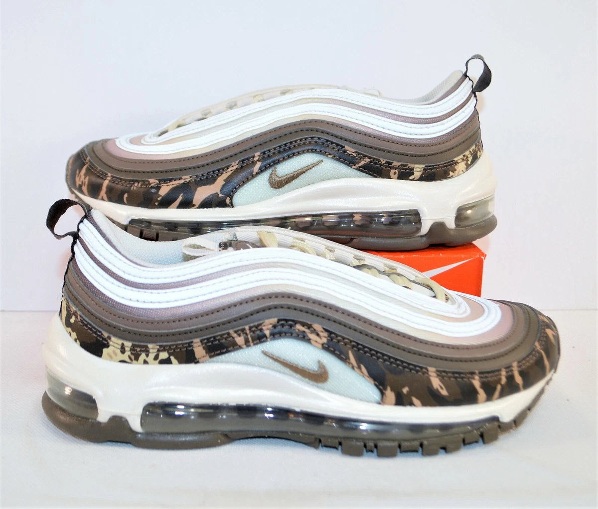 Nike Air Max 97 PRM Ridgerock Mink Camo Womens Running Shoes Sz 6 NEW 917646 201