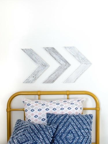 BarnwoodUSA Rustic Farmhouse Decorative Wood Chevron Arrows (Set of 3), 6 colors - Picture 60 of 70