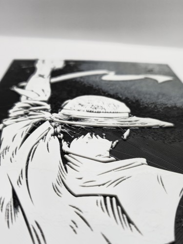 One Piece Luffy Poster | Anime Wall Art Decor | Homemade Anime Gift - Picture 5 of 7