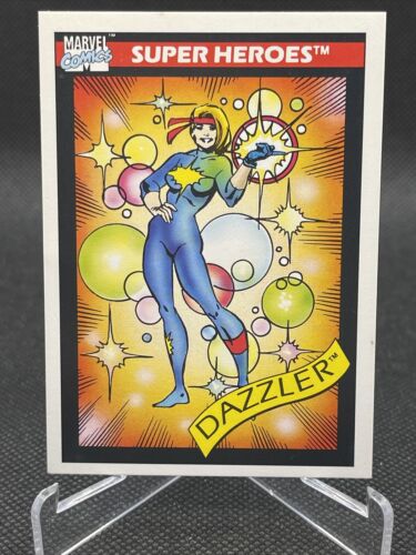 1990 Marvel Comics Universe Series 1 Super Heroes DAZZLER Card #13 - Picture 1 of 2
