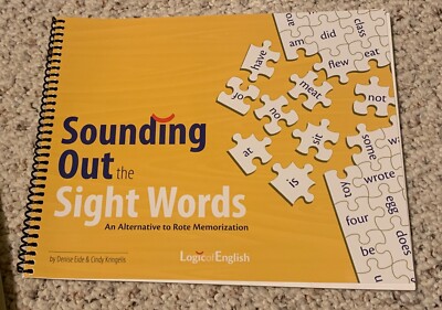 Logic of English ''Sounding Out the Sight Words: An Alternative [...]'' (like new)