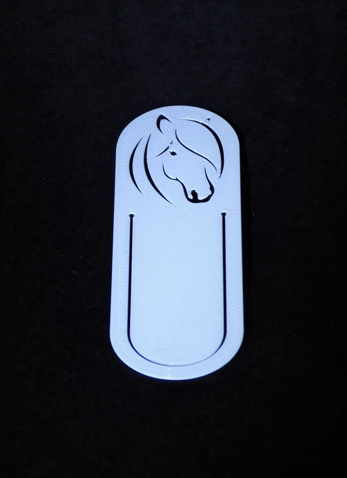 Horse Bookmark, Clip in place, Novelty, Gift.