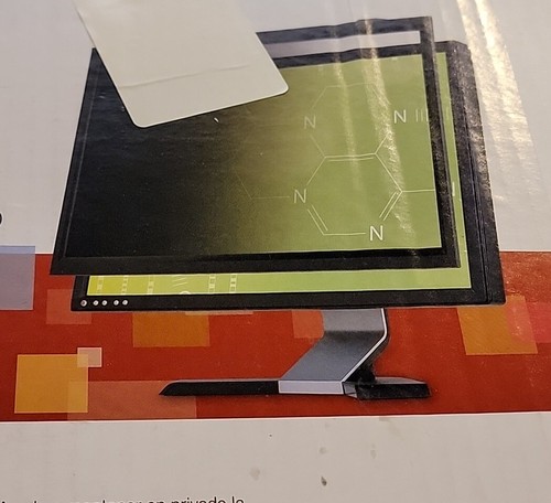 3M Framed Privacy Filter for 22" Widescreen Monitor (16:10) (PF220W1F) , Black - Picture 5 of 7