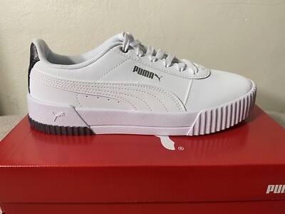 New PUMA Carina Raw Metallics Women Sneakers Size 7.5 | eBay