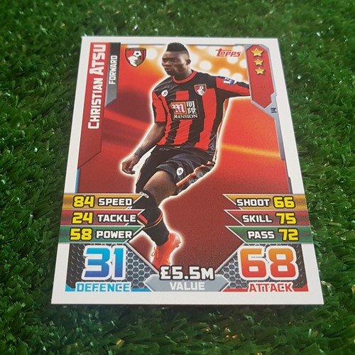 15/16 Match Attax Karten 1 bis 180 - Basiskarten, Sternenspieler & Abzeichen 2015 2016 - Bild 15 von 181