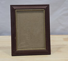 Wooden Picture Frame Gold Scroll 8.75"x6.75" For 5x7 Photo Easel or Hanging