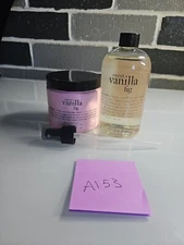 Philosophy Sweet Vanilla Fig Body Spritz & Glazed Body Souffle 480ml/ 16oz