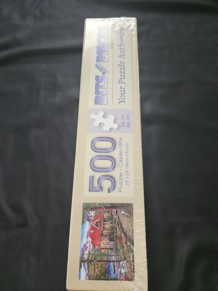 Rompecabezas Bits & Pieces 500 piezas casa de campo por Image World  Foto 3 de 4