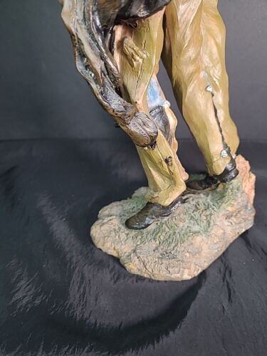 Montana Cowboy 18" Western Man in Boots Saddle Resin VTG ***SEE DESCRIPTION - Picture 18 of 23