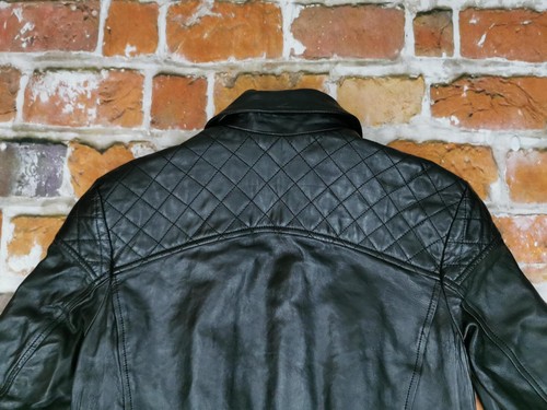 CHEVIGNON DAMEN TOG´S VINTAGE ROCKER LEDERJACKE SCHWARZ GR: L TIP TOP - Bild 10 von 10