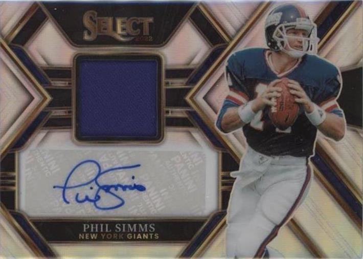 2022 Panini Select Phil Simms #SMP-PS - 1 of 2