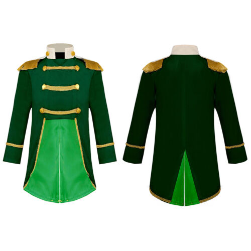 Baby Jungen Uniform Cosplay Prinz Kostüm Faschingskostüme Jacke Vintage Mantel - Bild 20 von 34