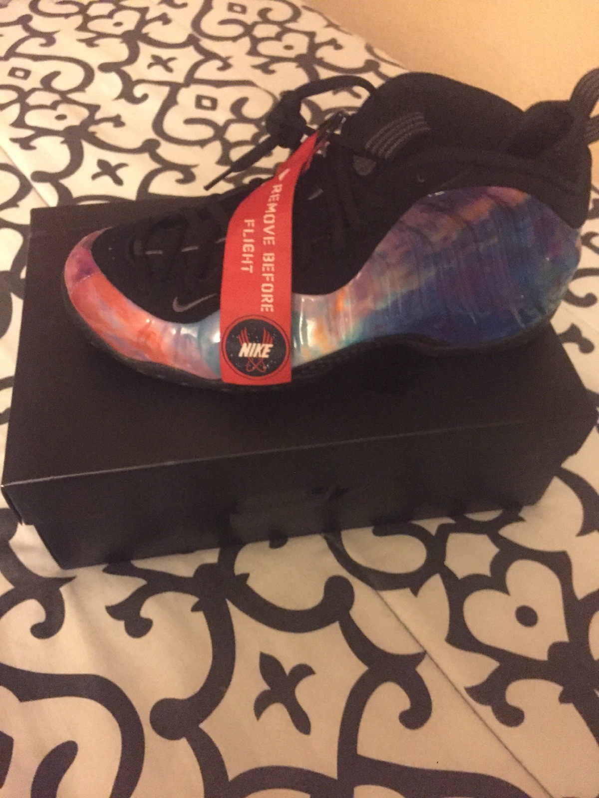 nike air foamposite one alternate galaxy big bang nike air foamposite one alternate galaxy big bang