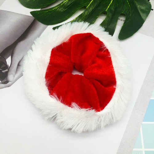 1Pc Christmas Hair Scrunchies Flip Sequins Hair Rope Elastic Hair Ties Hair - Picture 6 of 13