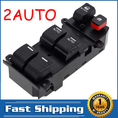for 2010-2014 Honda Insight / 2AUTO Left Front Power Window Switch 35750-SWA-G01