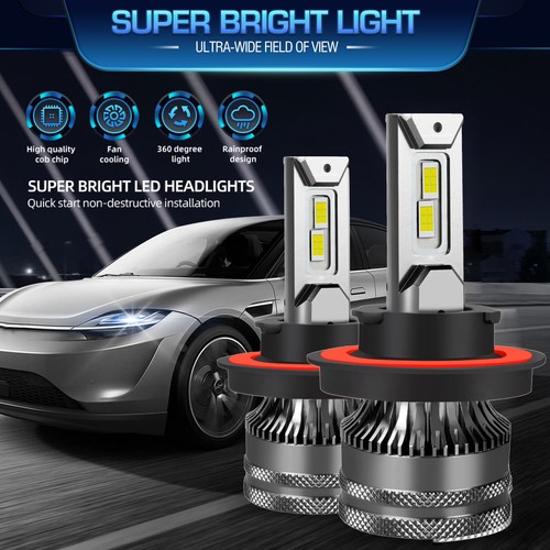 For Mercury Mariner 2005-2011 LED Headlights Bulbs High Low Beam Fog Light V15QC - Picture 3 of 17