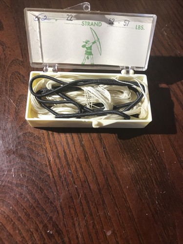 Robin Hood Custom Nylon Powered Dacron Bow Strings 52” 22 Strand 52-57 lbs - Picture 2 of 4