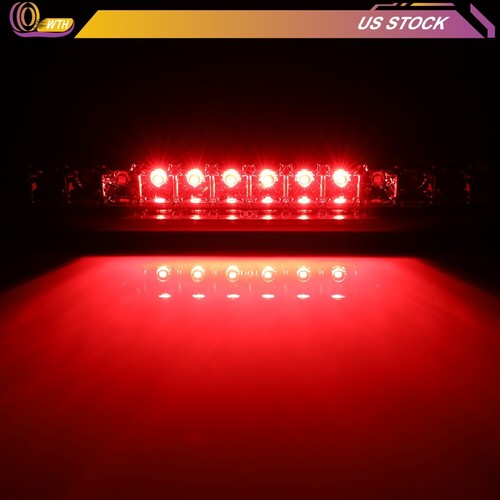 For 1994-2001 Dodge Ram 1500 2500 3500 Chrome Smoke Lens Third brake light - Picture 3 of 12