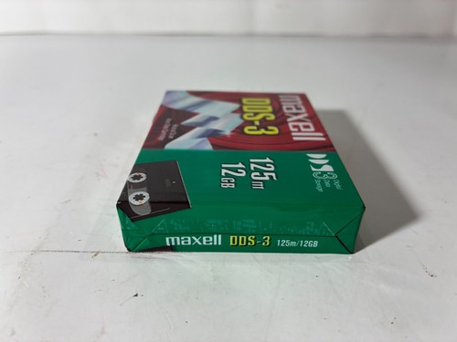 MAXELL DDS-3 125M/ 12GB HELICAL SCAN 4MM DATA CARTRIDGE - Photo 6/7