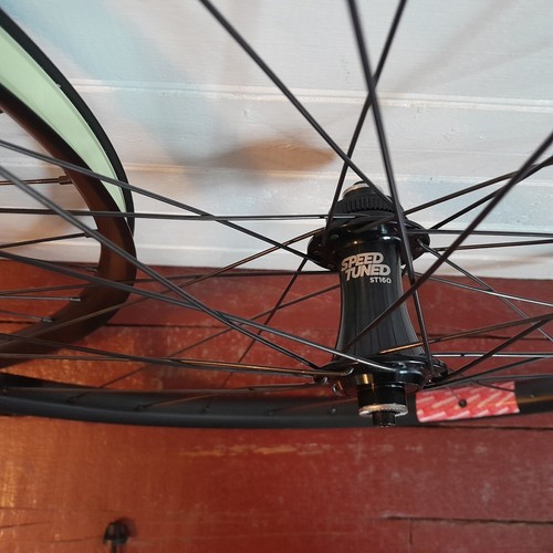 Speed Tuned Gravel Mountain 27.5 Disc Tubeless Wheelset Hand Built In The USA - Picture 2 of 10