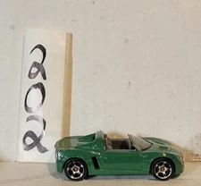 2017 Matchbox "Open Roadsters" Opel Speedster BRITISH RACING GREEN