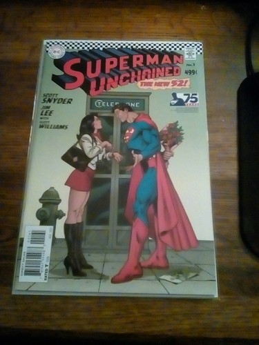 Superman Unchained #1F, 1:50 José Luis Garcia-Lòpez Silver Age Cover,DC, 2013 NM