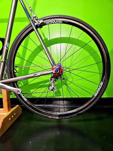 2001 Mongoose Pro Bosberg Titanium Road Bike size 60cm XXL 10x3 ENVE Chris King - Picture 22 of 24