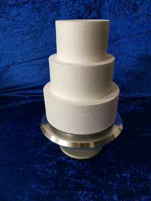 Cake Dummies Round /& Square Straight Edge Polystyrene Various Sizes
