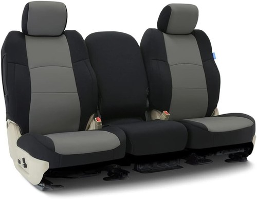 Fundas de asiento Coverking CENTER para Honda Pilot LX Touring 2019-2021 gris con negro - Imagen 1 de 2
