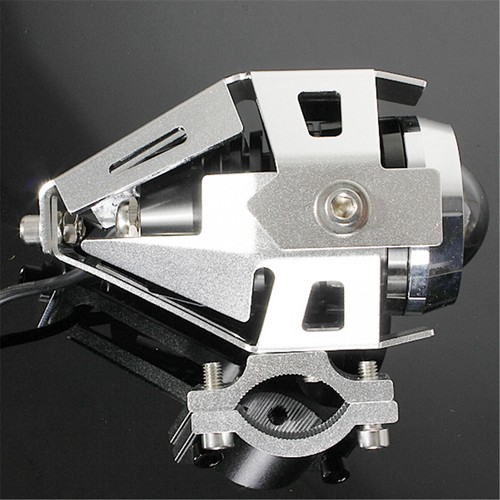 2PZ 3000LM 125W U5 Luci Anteriori per Moto Faretti LED Moto Supplementari - Picture 5 of 7